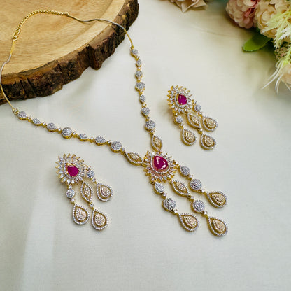 Ganga Jamuna Delicate Necklace