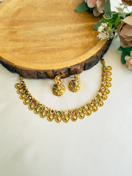 Sorowski Rajwadi Sleek Necklace Set
