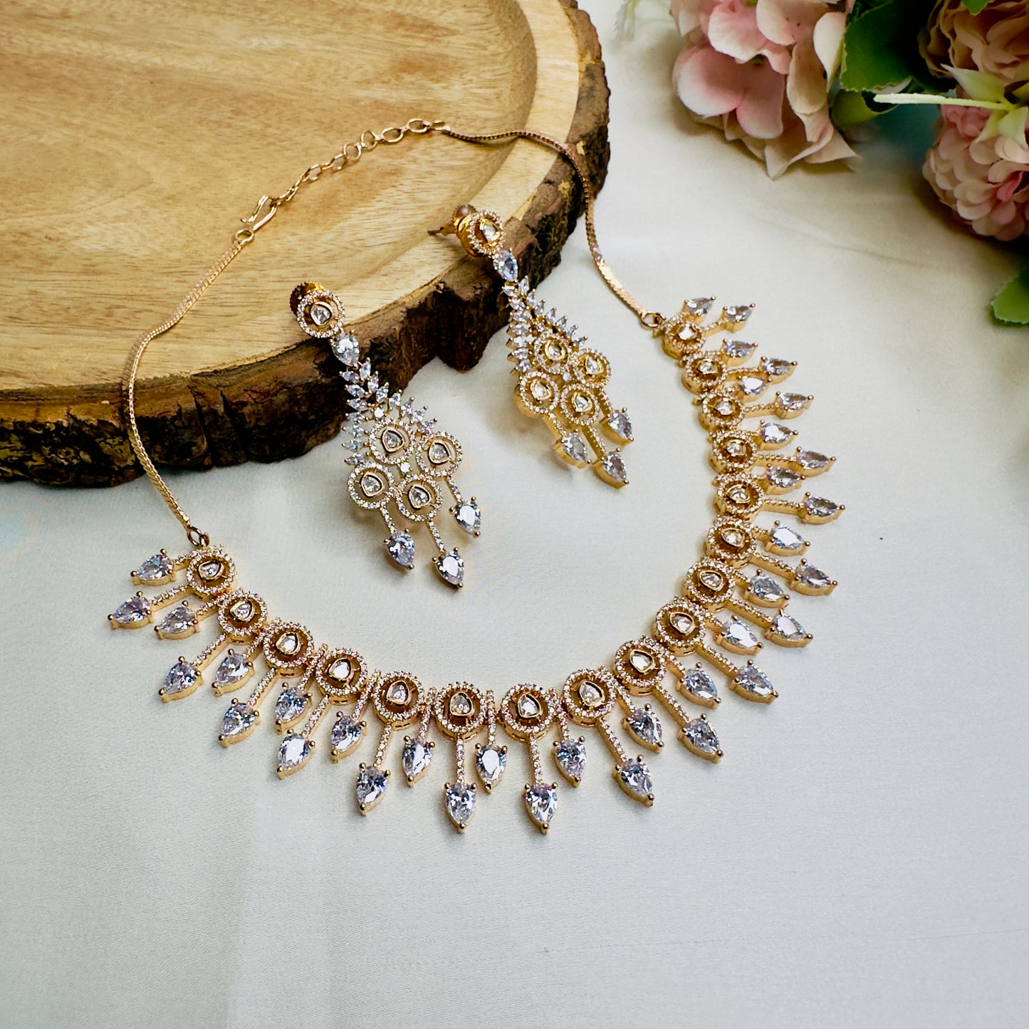 3A AD Sanjana Necklace Set