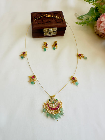 Invisible Jadau Necklace