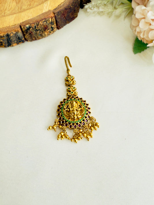 Lakshmi Motif Kemp Mang Tika