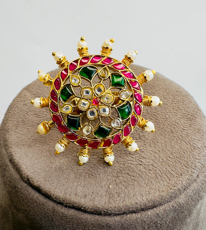 Jadau Mid size Ring