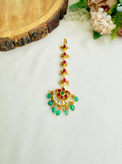 Chandbali Jadau Tikka