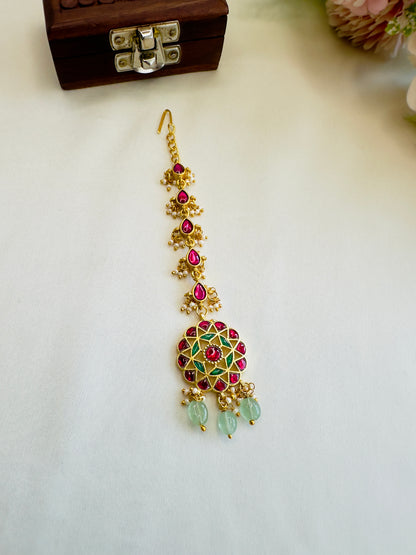 Multicolor Jadau Mangtika