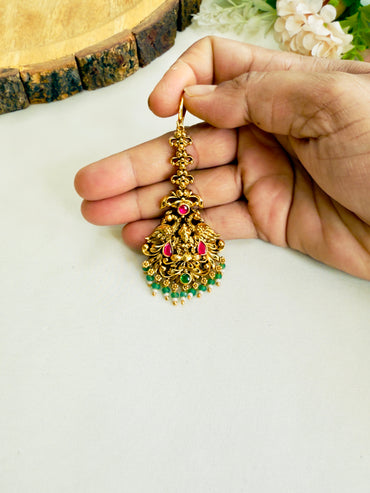 Jadau Temple Mang Tika