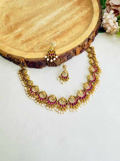 Chandbali Necklace Set