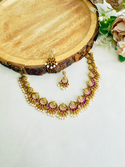 Chandbali Necklace Set