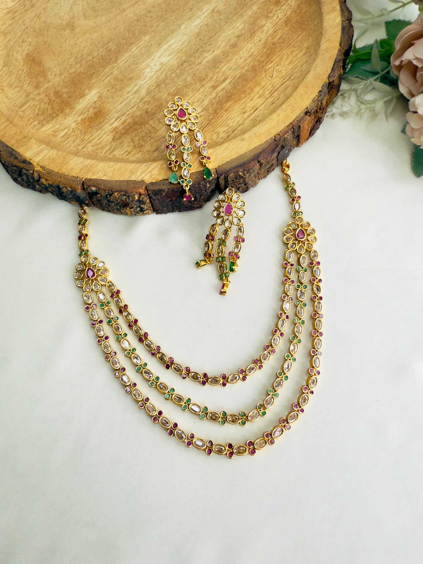 Multicolor Layered Necklace