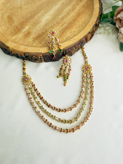 Multicolor Layered Necklace