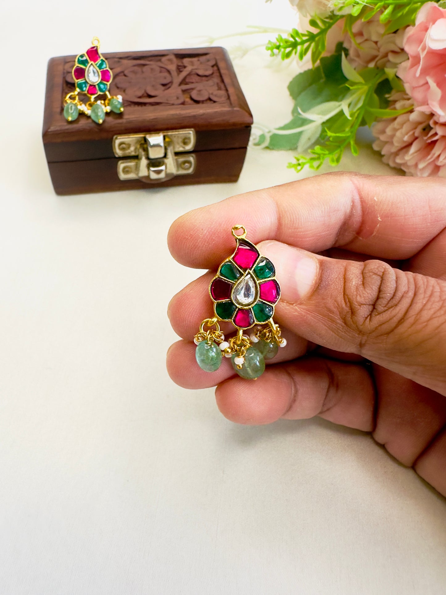 Mango Design 2 Bugadi Earrings