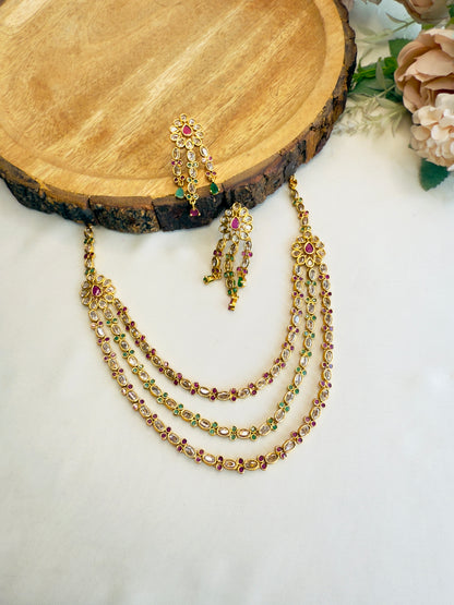 Multicolor Layered Necklace
