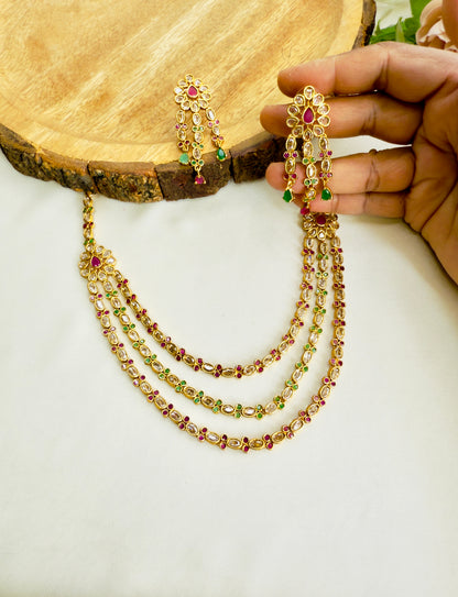 Multicolor Layered Necklace