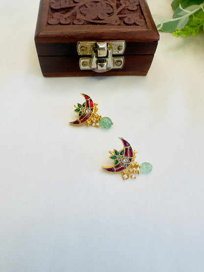 Multicolor Chand Jadau Bugadi