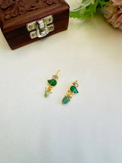 Bird Motif Bugadi Earrings