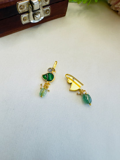 Bird Motif Bugadi Earrings