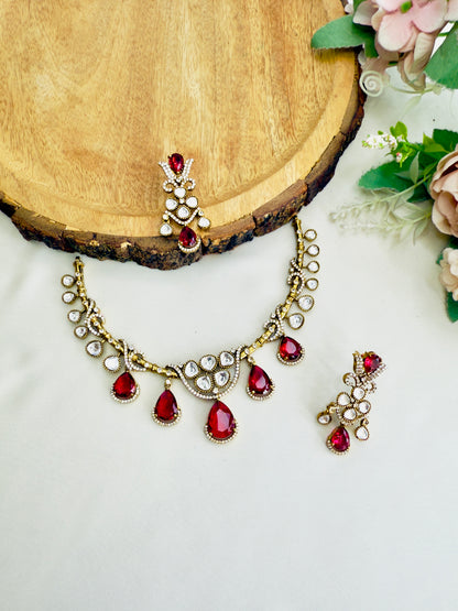 Moissanite Hasli Set