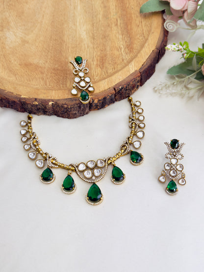 Moissanite Hasli Set