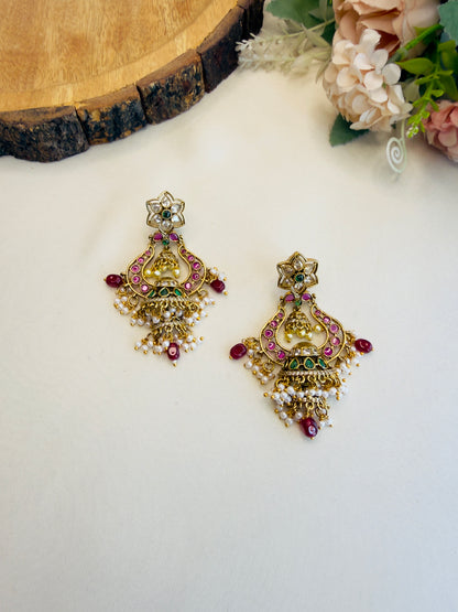 Half Jhumki Danglers