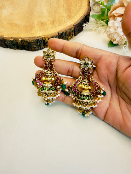 Half Jhumki Danglers