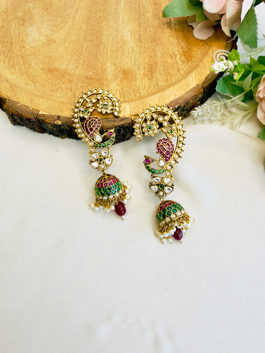 Mehandi Polish Multicolor Ear cuff