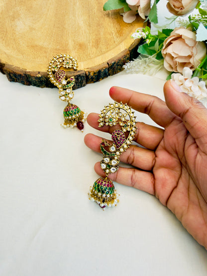 Mehandi Polish Multicolor Ear cuff