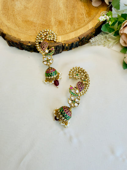 Mehandi Polish Multicolor Ear cuff