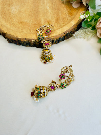 Mehandi Polish Multicolor Ear cuff