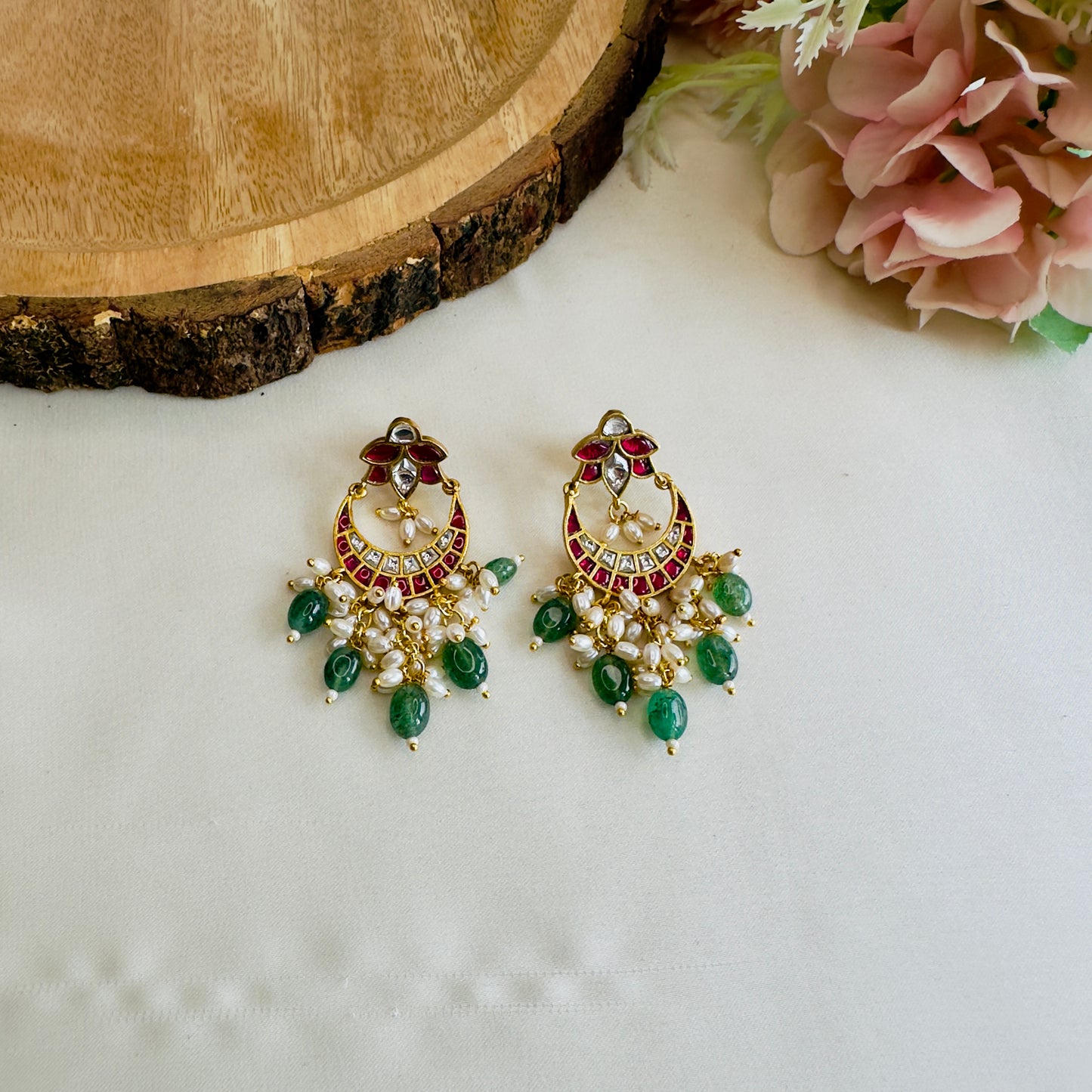 Chandbali Jadau Earrings