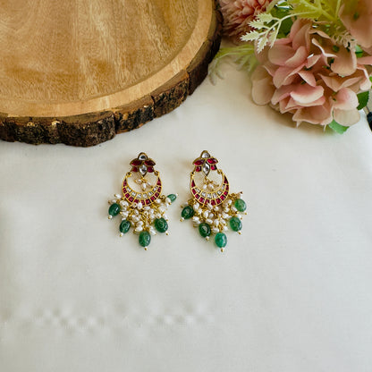 Chandbali Jadau Earrings