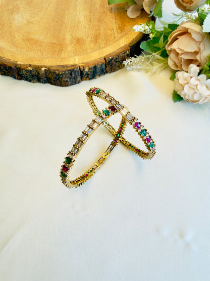 Multicolor AD Bangles