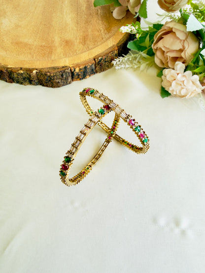 Multicolor AD Bangles