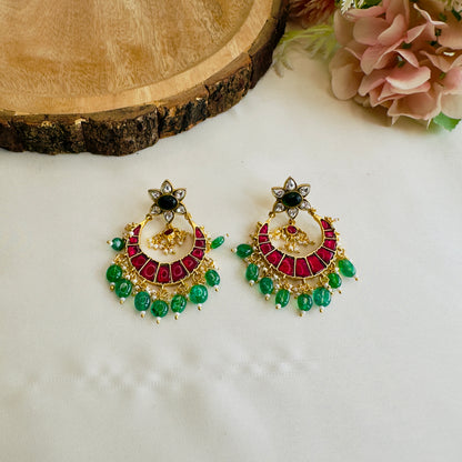 Chandbali Jadau Earrings