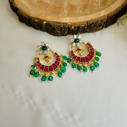 Chandbali Jadau Earrings