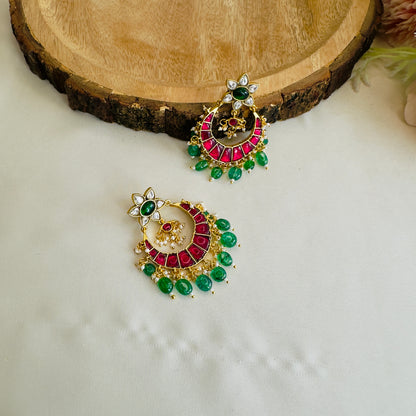 Chandbali Jadau Earrings