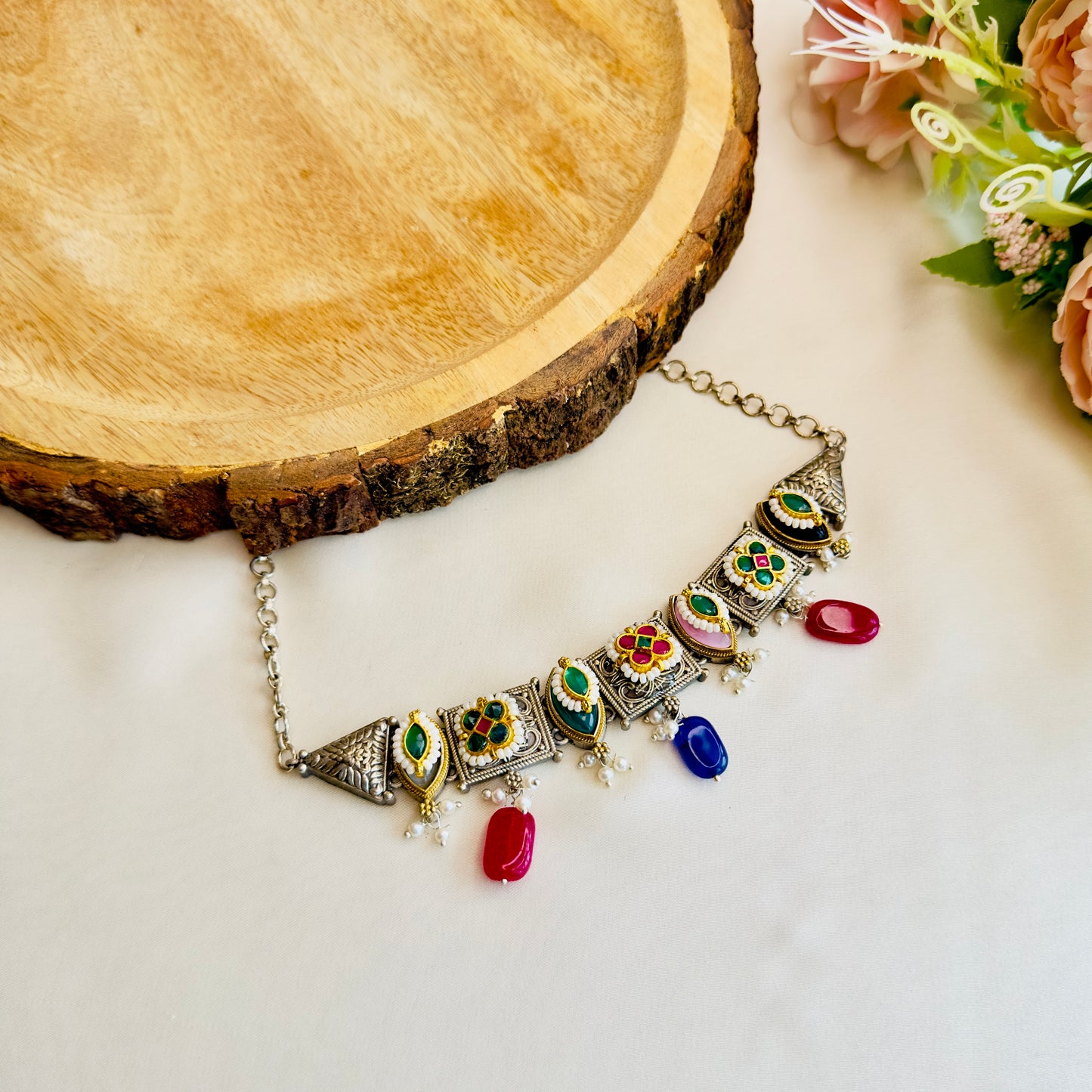 Pachi Kundan Choker Set