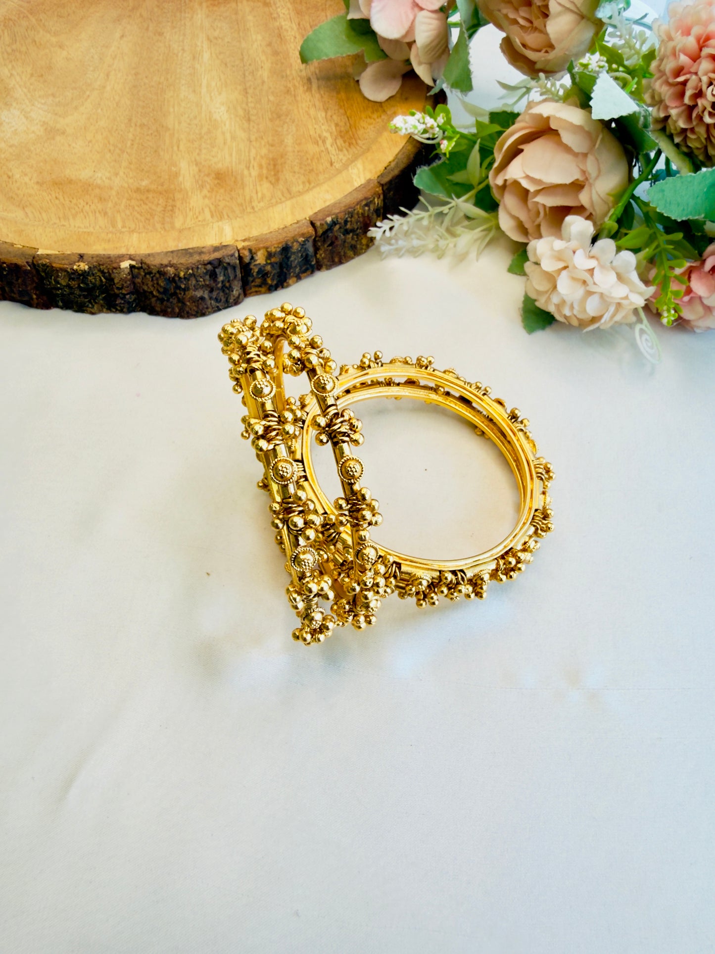 Set of Four Ghungroo Bangles