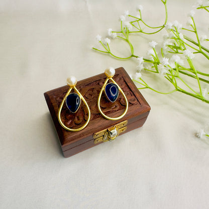 Single Stone Designer Earrings