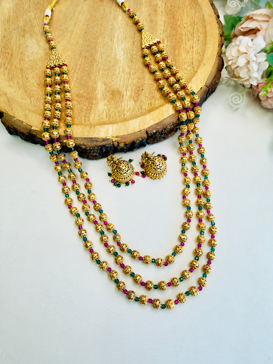 Three Layer Matar Mala