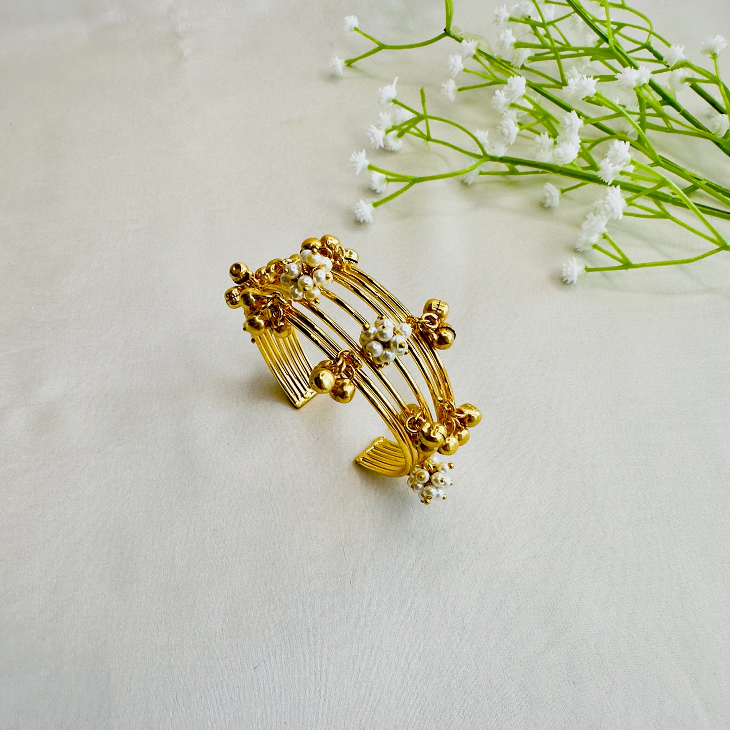 Golden Ghungroo Bracelet