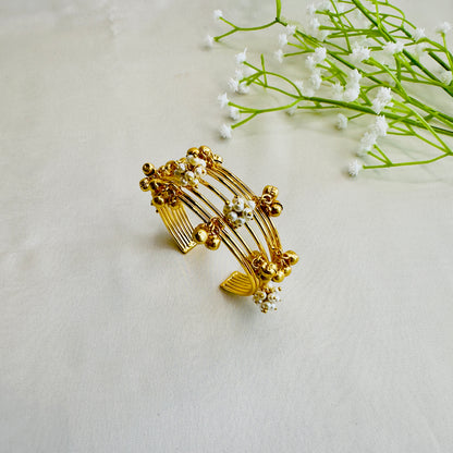 Golden Ghungroo Bracelet