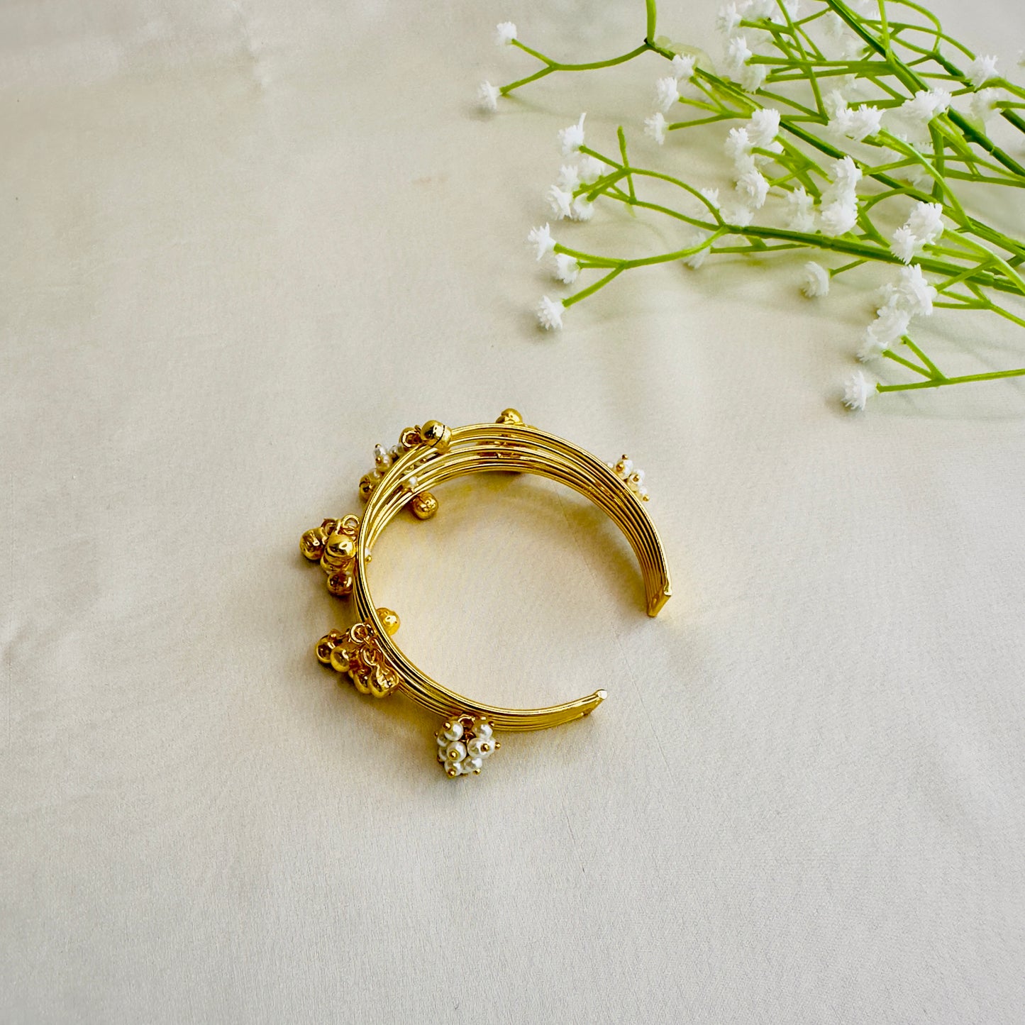 Golden Ghungroo Bracelet