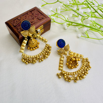 Carving stone Earrings