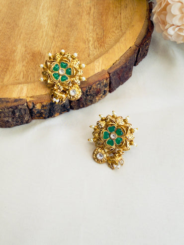 Cow Motif Studs Earrings