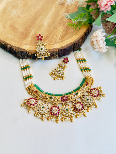 Beautiful Multicolor Necklace Set