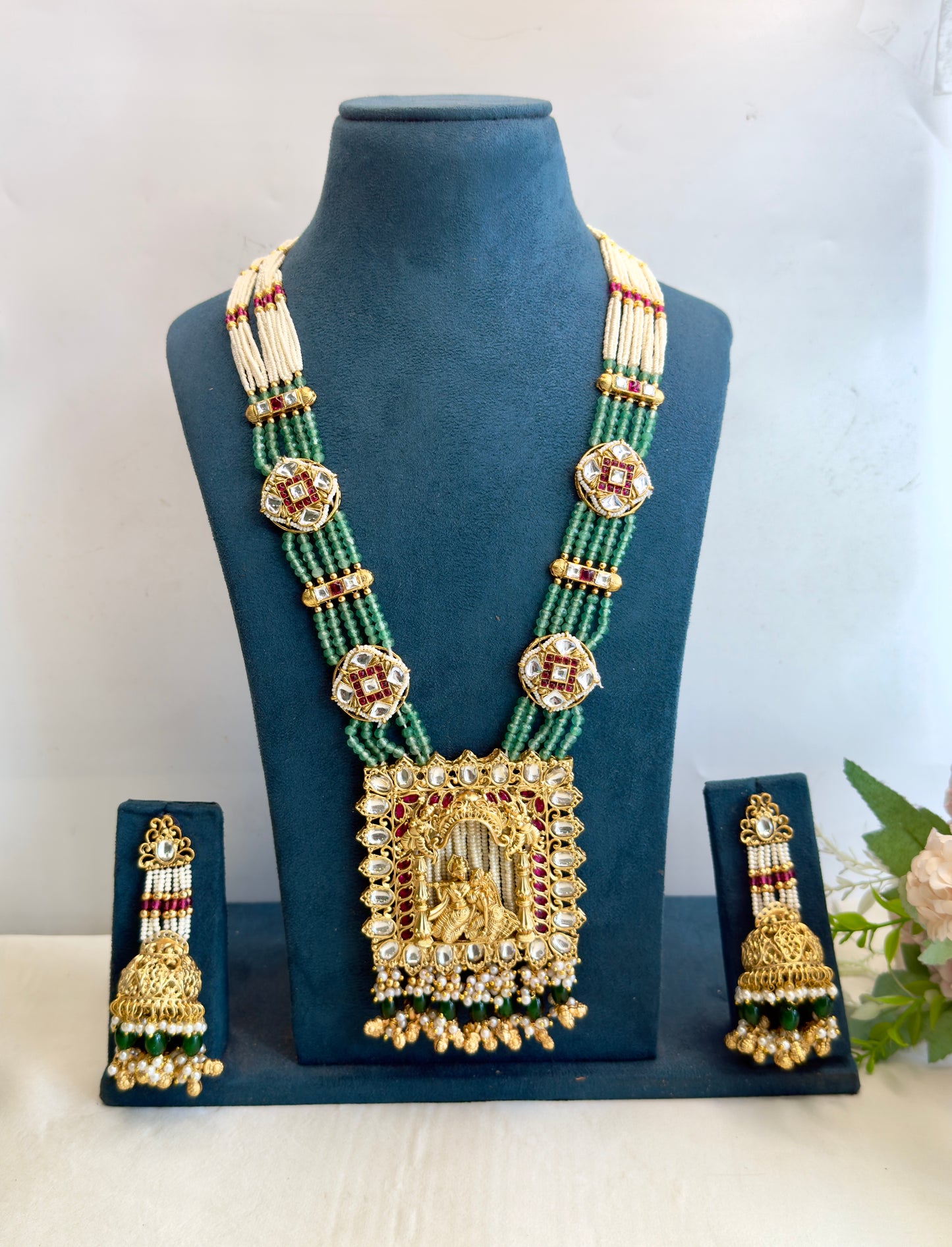 Radha Krishna Long Necklace