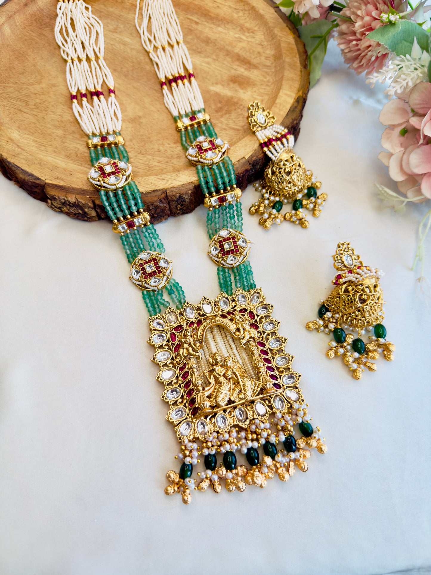 Radha Krishna Long Necklace
