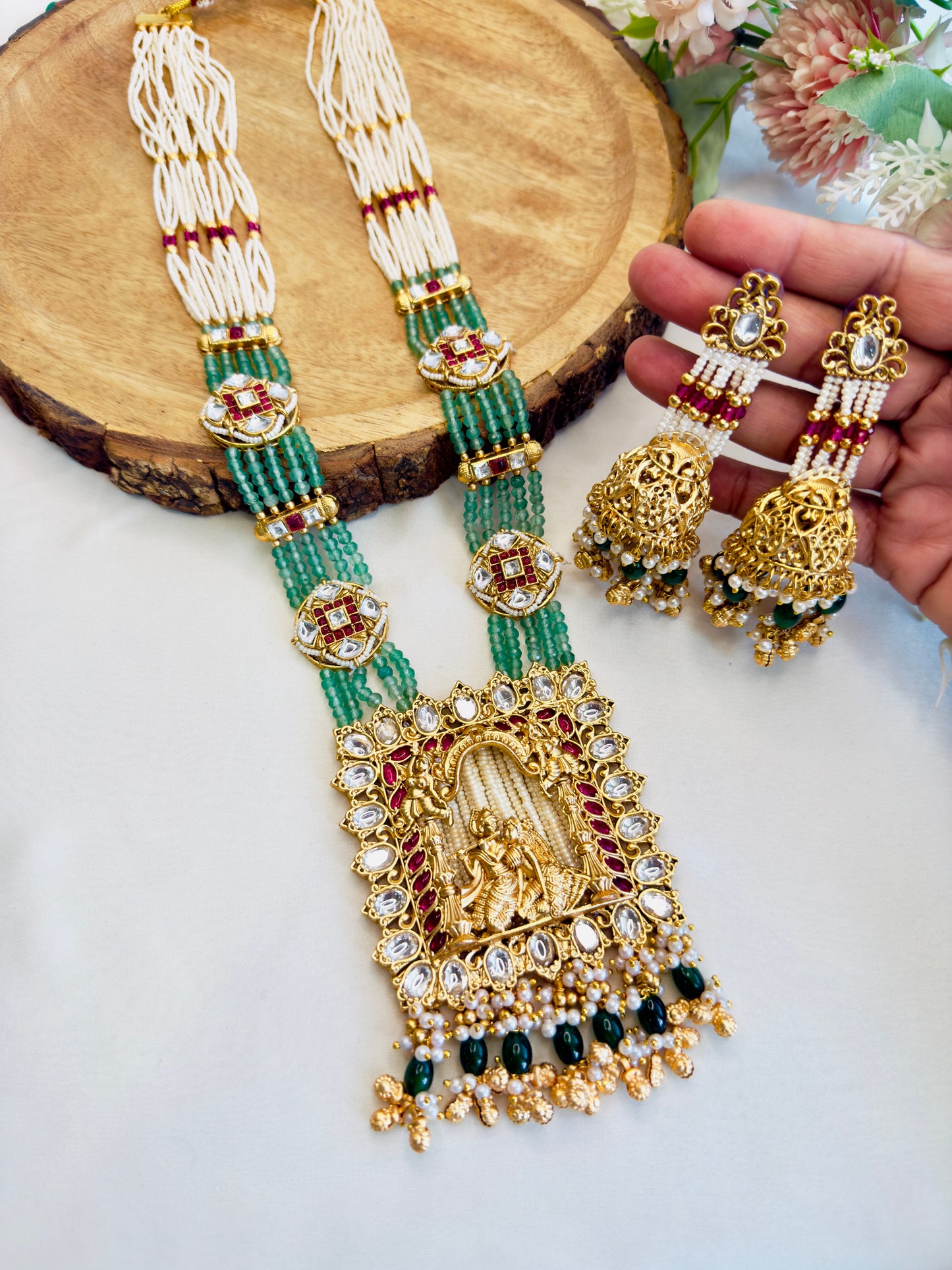 Radha Krishna Long Necklace