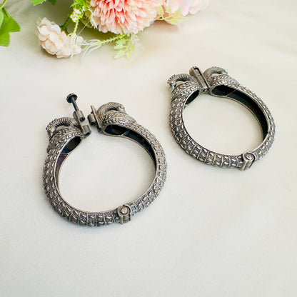 Two-sided Peacock Bangles