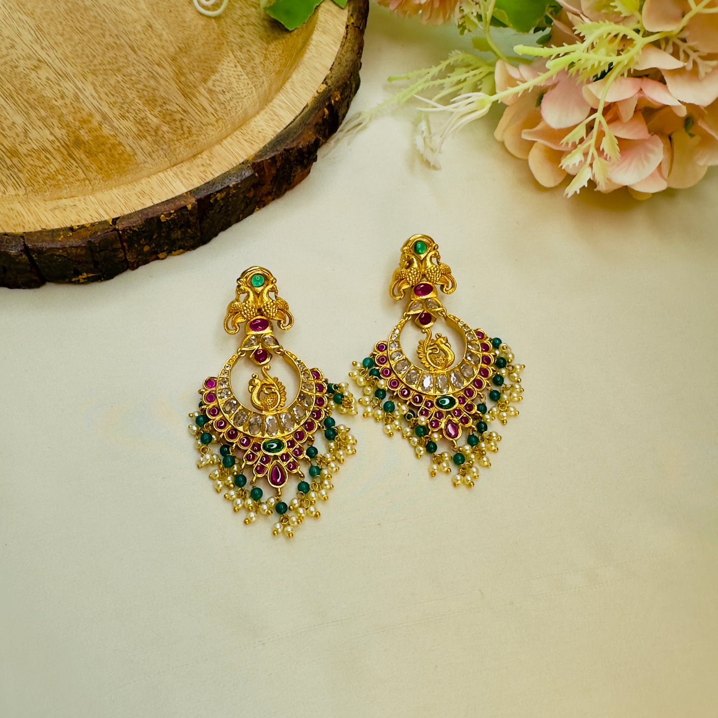 Peacock Design Beautiful earrings