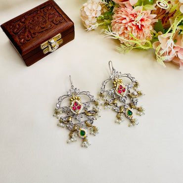 Pachi Kundan AD Stone Earrings